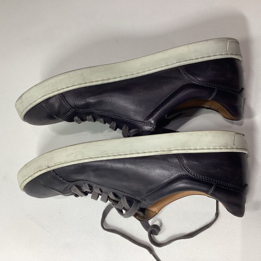 Magnanni Costa Black Leather Low Top Sneakers Men’s Size 11 - Picture 10 of 12